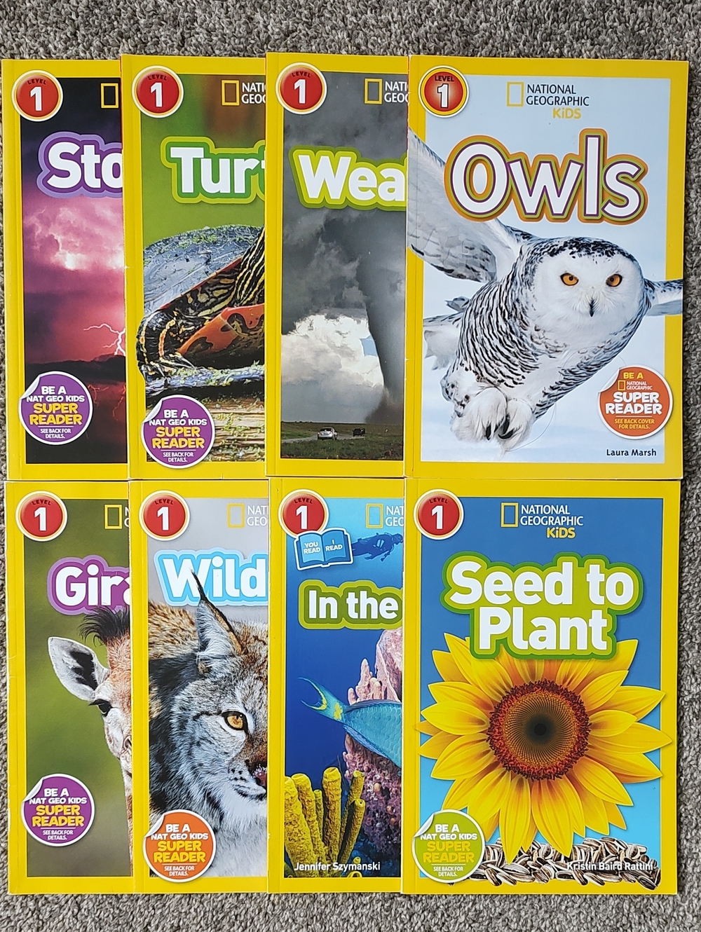 National Geographic Kids Level 1 Book Bundle